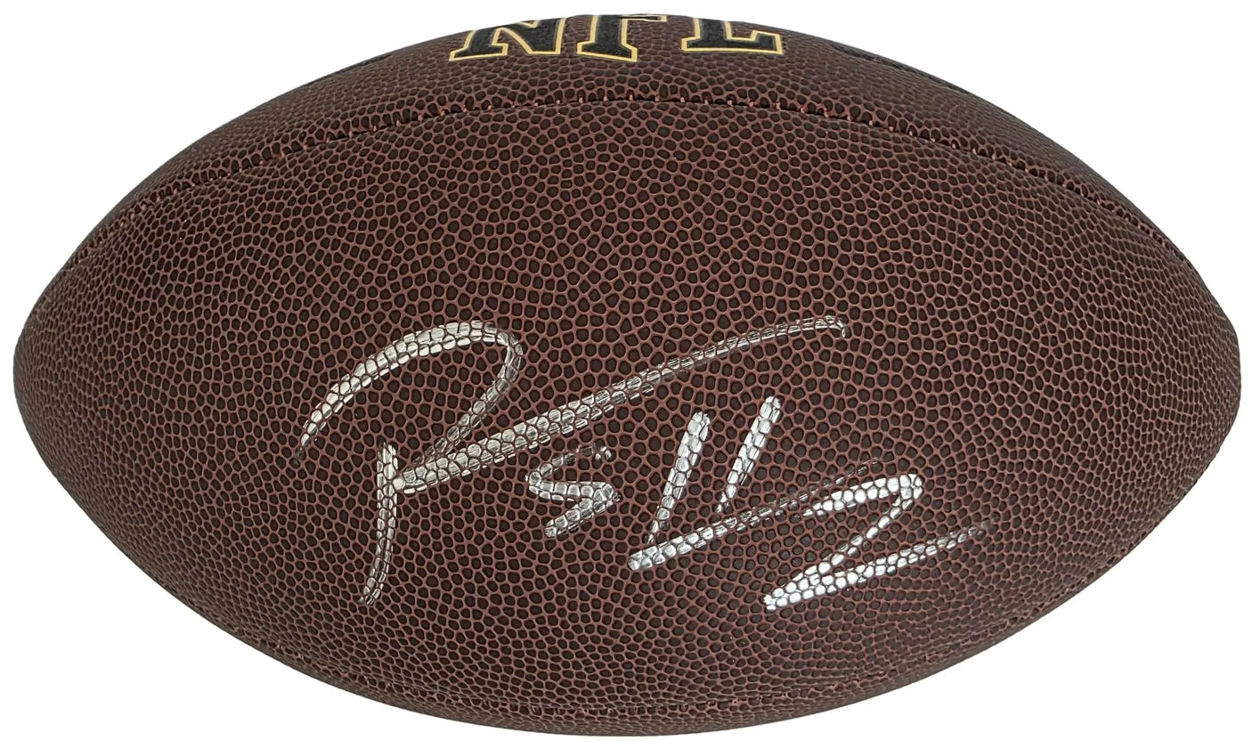 Patrick Surtain Signed Football COA Autographed Denver Broncos Alabama