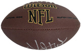 Kurt Warner Signed Football Proof COA Autographed Arizona Cardinals St Louis Rams
