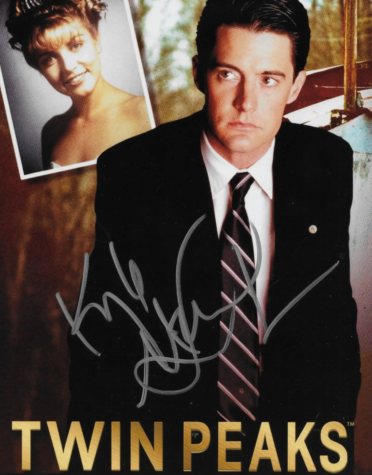 Kyle MacLachlan Signed 8x10 Photo COA Proof Autographed Agent Cooper Twin Peaks. STAR