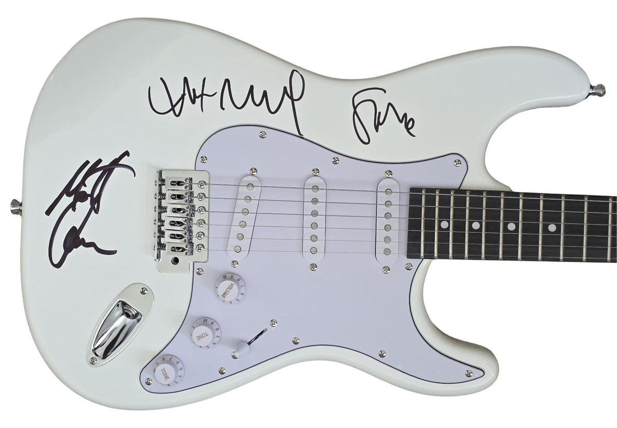 Pearl Jam Band Signed Full Size Electric Guitar COA Exact Proof Autographed