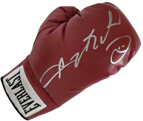 Sugar Ray Leonard Signed Boxing Glove COA Proof Autographed HOF Boxing Champion