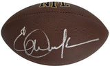 Eric Dickerson Signed Football COA Proof Autographed Los Angeles Rams Colts Raiders