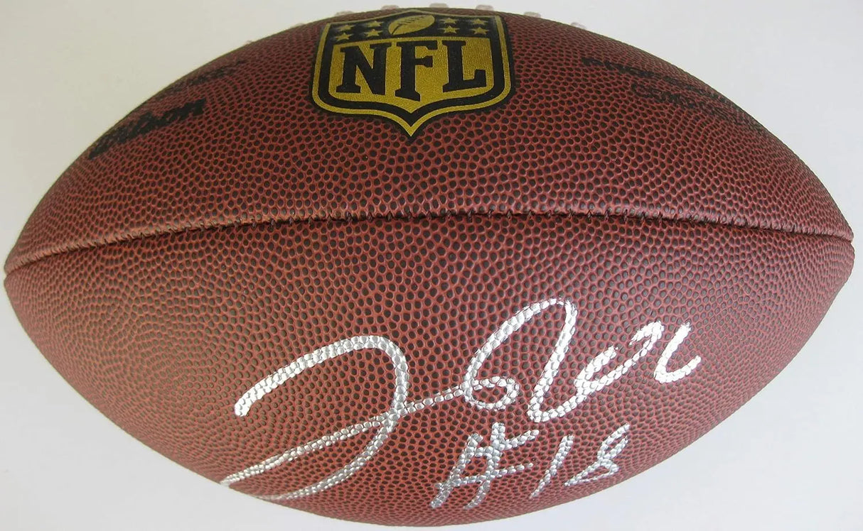 Josh Doctson Signed Duke Football COA Proof TCU Horned Frogs Washington