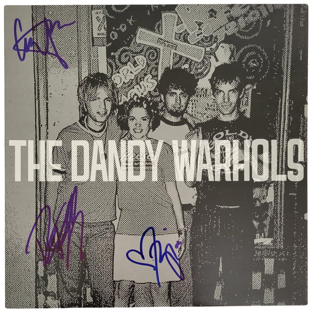 The Dandy Warhols Signed Live At The X-Ray Cafe Album Exact Proof COA Autographed Vinyl Record