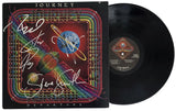 Journey Signed Departure Album COA Proof Autographed Vinyl Record Steve Perry, Steve Smith, Neal Schon, Ross Valory