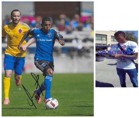 Alberto Quintero Signed 8x10 Photo Proof Autographed San Jose Earthquakes Panama