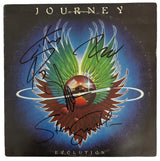 Journey Signed Infinity Album COA Proof Autographed Vinyl Record Steve Perry, Steve Smith, Neal Schon, Ross Valory