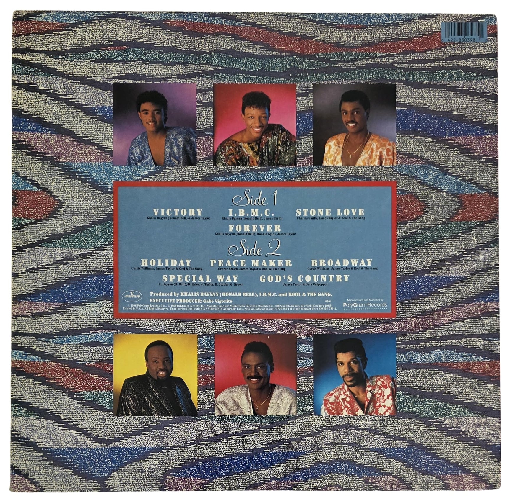 Robert Bell Signed Kool & the Gang Forever Album COA Proof Autographed Vinyl Record