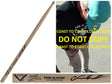 Chad Smith Signed Drumstick COA Proof Autographed Red Hot Chili Peppers Drummer