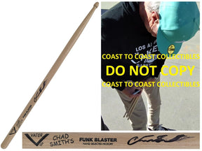 Chad Smith Signed Drumstick COA Proof Autographed Red Hot Chili Peppers Drummer