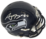 AJ Barner Signed Seattle Seahawks Mini Football Helmet Proof COA Autographed