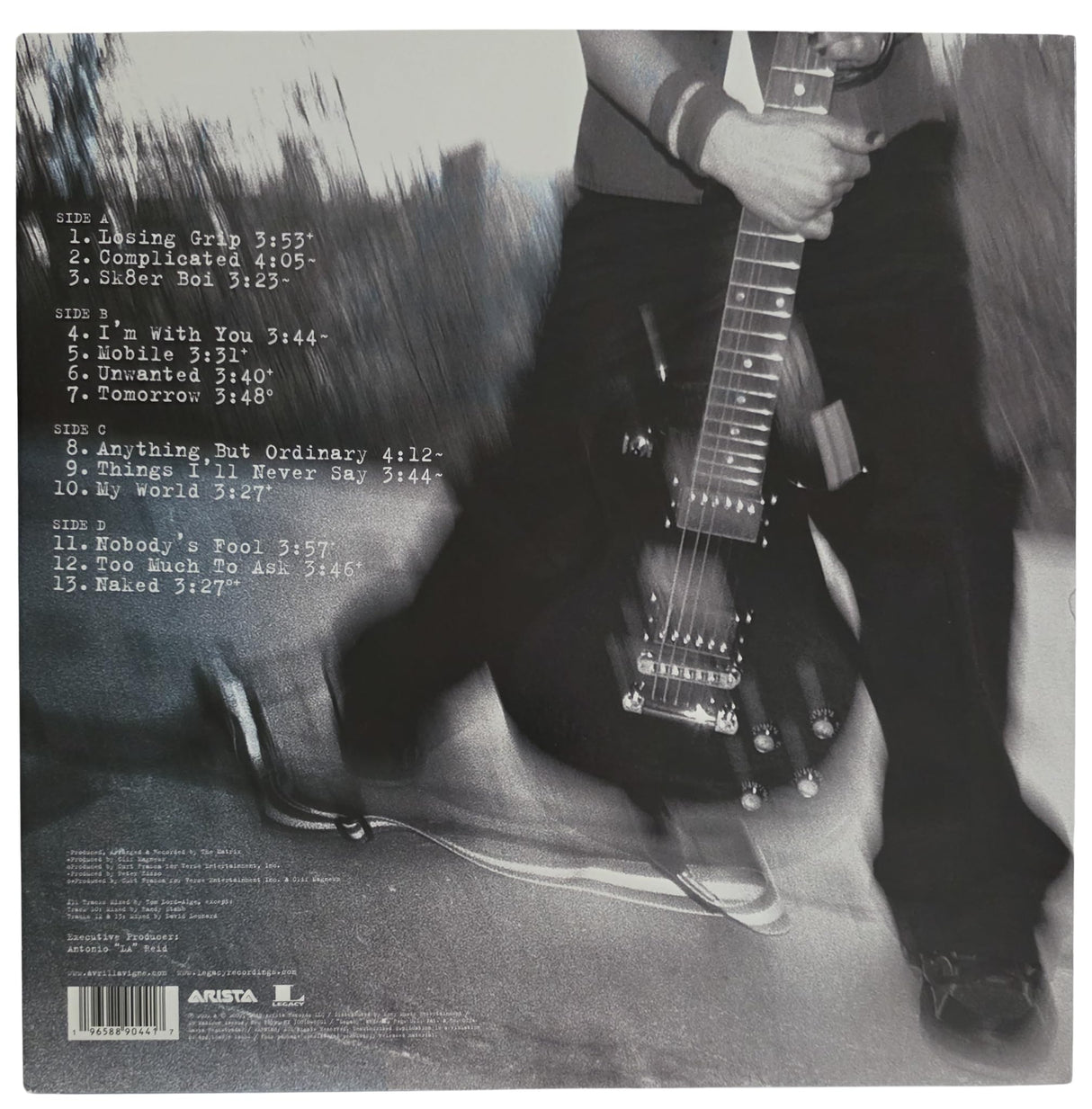 Avril Lavigne Signed Let Go Album COA Exact Proof Autographed Vinyl Record