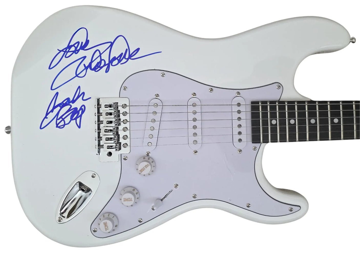 Mike Love Signed Full Size Electric Guitar COA Proof Autographed Beach Boys