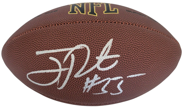 Joey Porter Signed Football Proof COA Autographed Pittsburgh Steelers