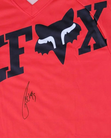 Ken Roczen Signed Fox Jersey COA Proof Autographed Supercross Motocross