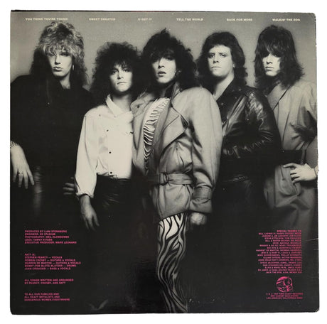 Stephen Pearcy Warren DeMartini Signed Ratt Album Proof COA Autographed Vinyl Record