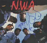 Dr. Dre & Ice Cube Signed NWA Straight Outta Compton Album COA Proof Autographed