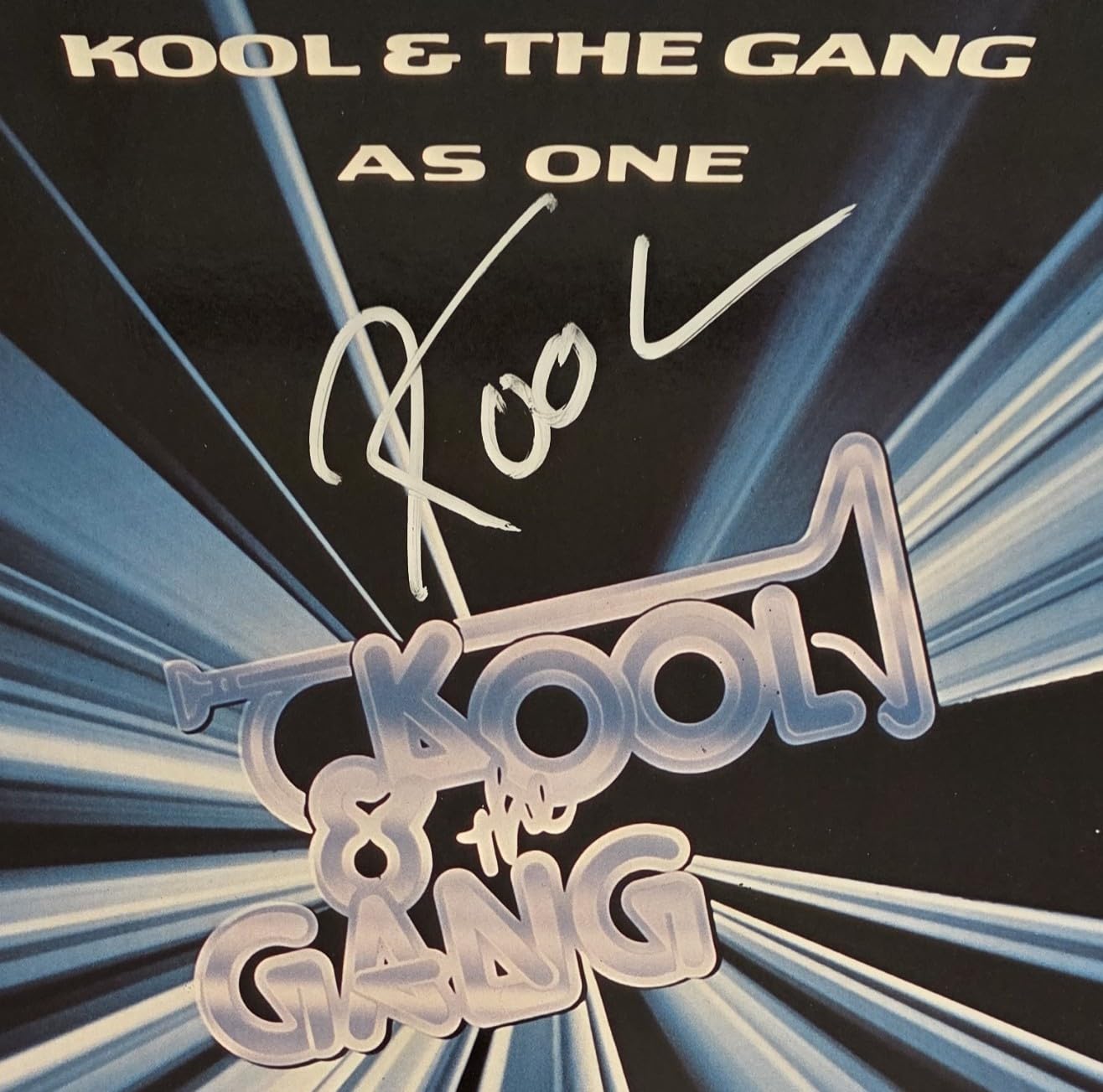 Robert Bell Signed Kool & the Gang As One Album COA Proof Autographed Vinyl Record