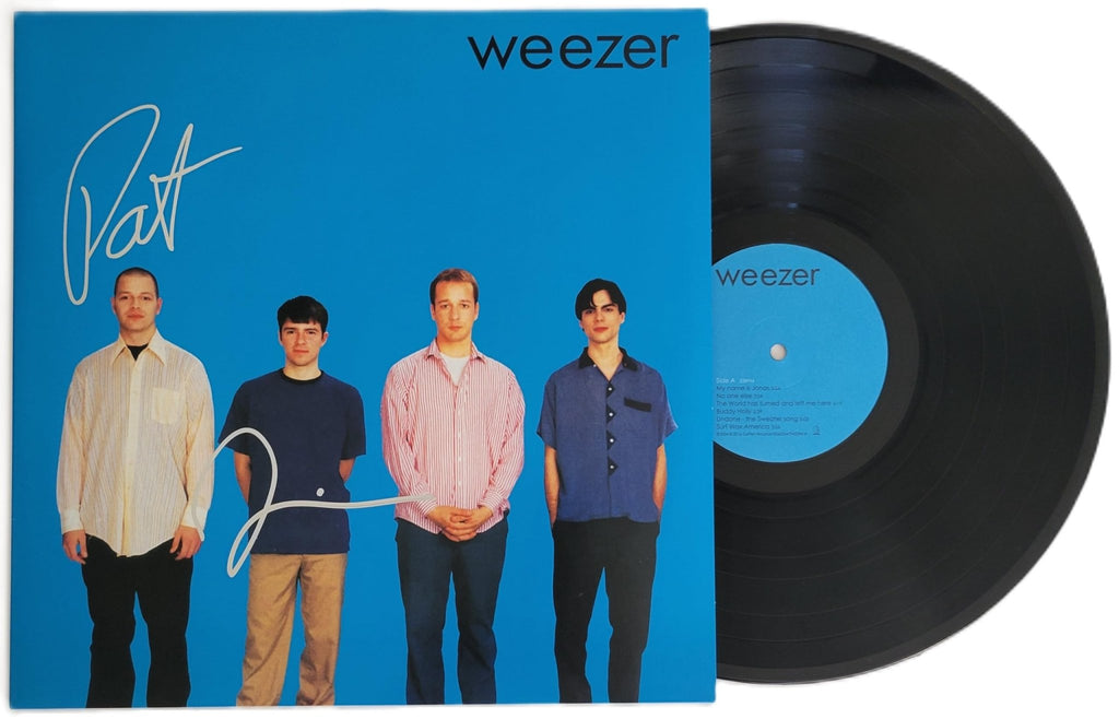 Rivers Cuomo Pat Wilson Signed Weezer Album COA Proof Autographed Vinyl Record