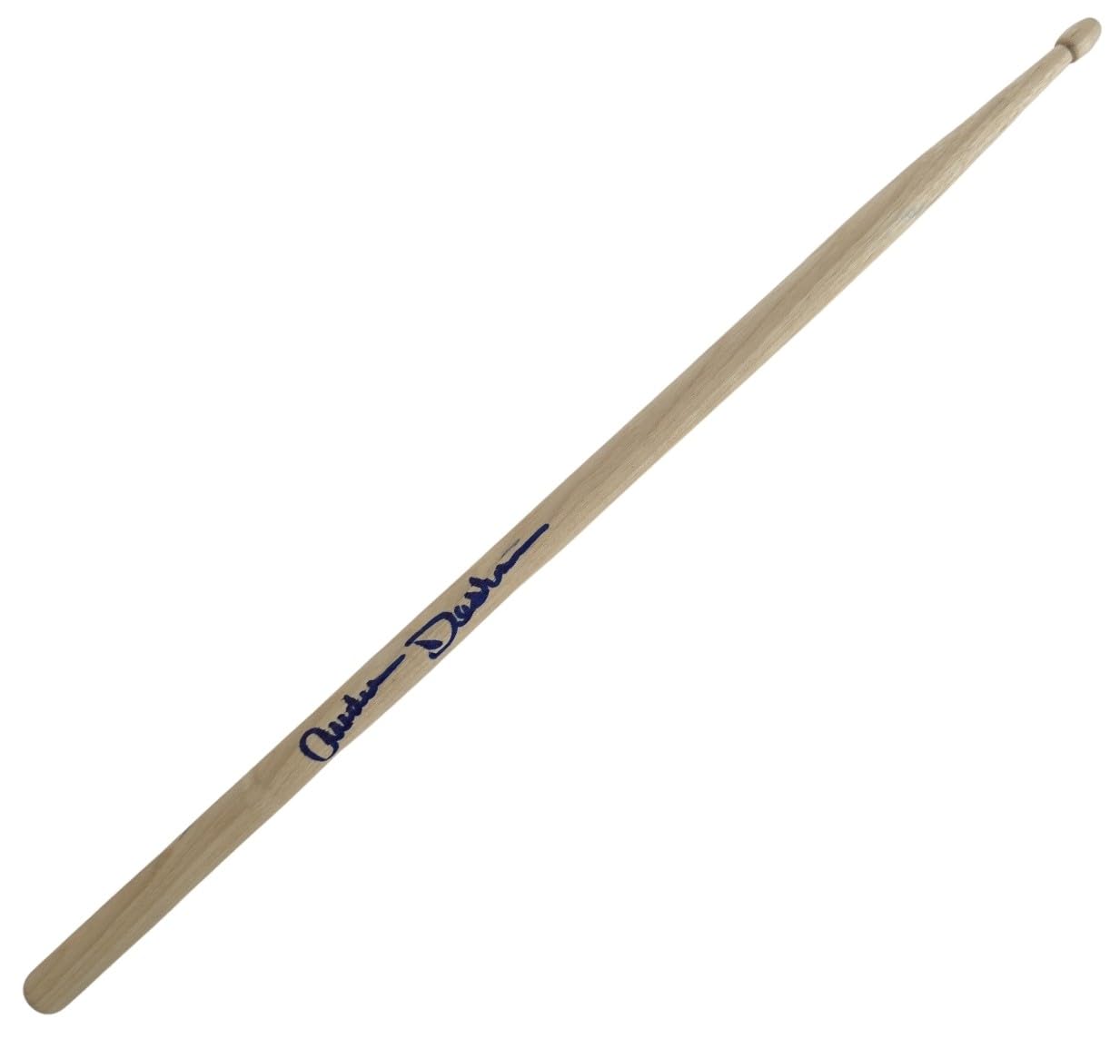 Audie Desbrow Great White Drummer Signed Drumstick COA Exact Proof Autographed..