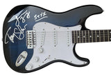 Styx Band Signed Full Size Electric Guitar COA Proof Autographed Tommy Shaw, James Young