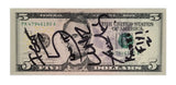 The LUNIZ Yuckmouth ?I GOT 5 ON IT? signed 5 Dollar Bill COA proof autographed STAR