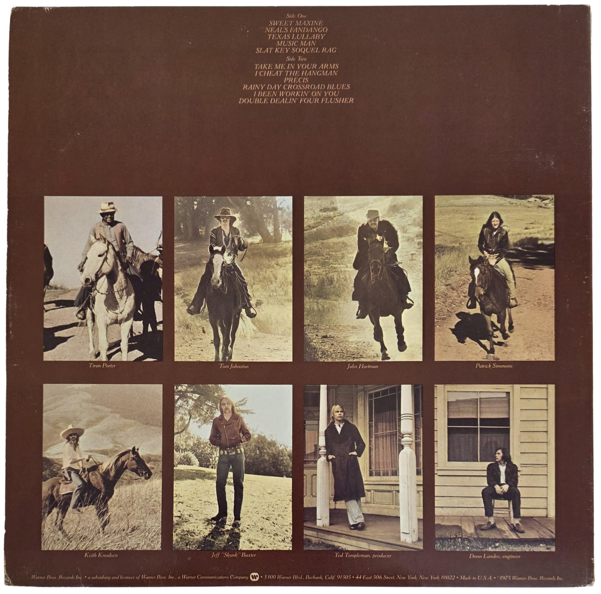 Patrick Simmons Signed The Doobie Brothers Stampede Album COA Proof Autographed Vinyl Record