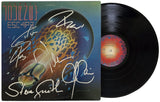 Journey Signed Escape Album COA Proof Autographed Vinyl Record Steve Perry, Steve Smith, Neal Schon, Jonathan Cain & Ross Valory