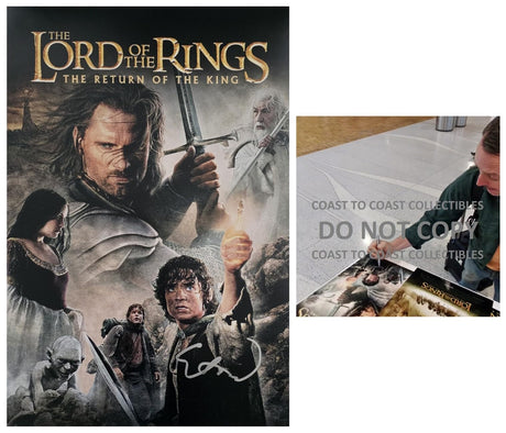 Elijah Wood Signed Lord Of The Rings 12x18 Photo Proof Autographed Poster.. Star