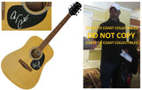 Darius Rucker Signed Acoustic Guitar COA Proof Autographed Hootie & The Blowfish Star