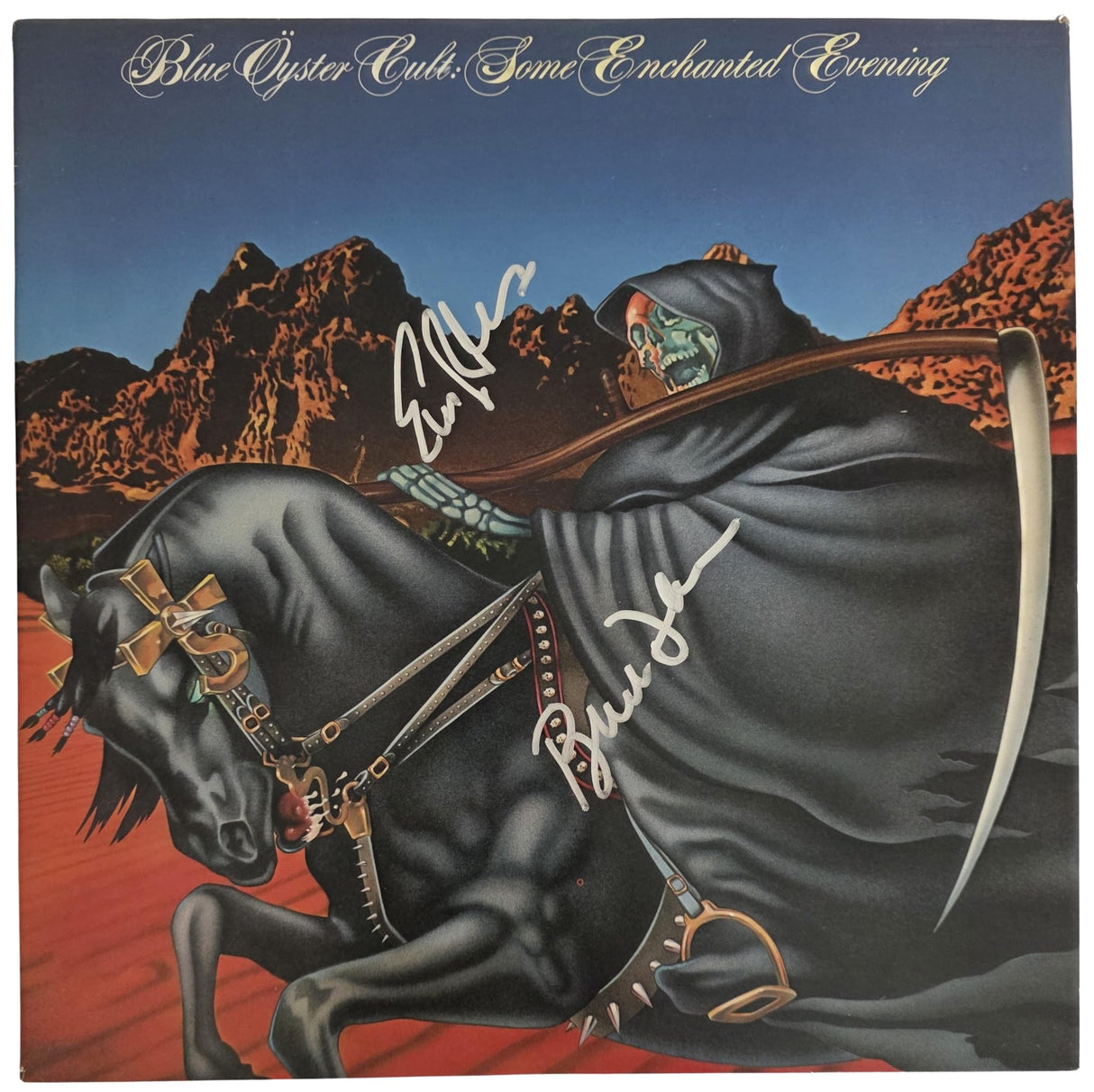 Blue Oyster Cult Signed Some Enchanted Evening Album COA Proof Autographed Vinyl Record