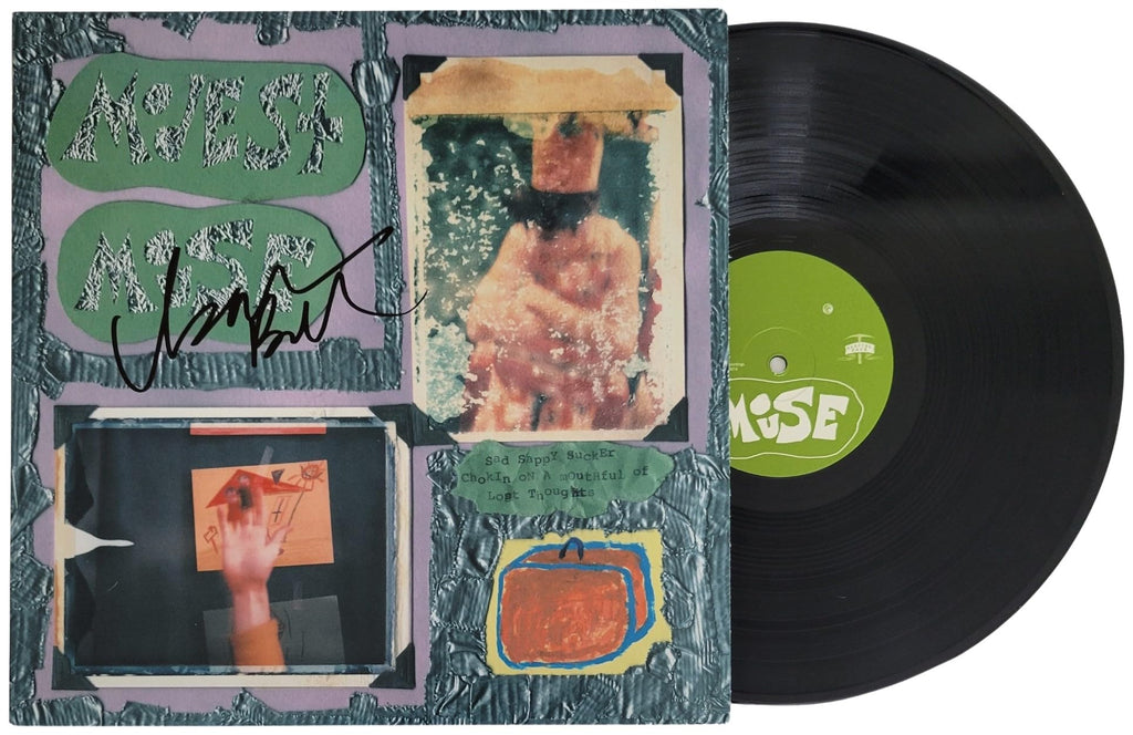 Isaac Brock Signed Modest Mouse Sad Sappy Sucker Album Vinyl Record Proof COA Autographed