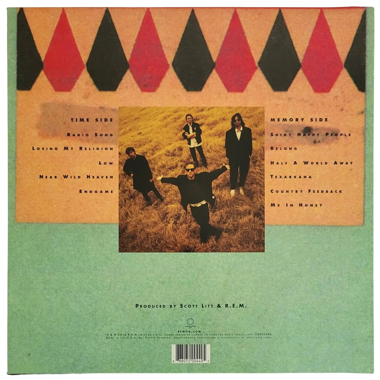 Michael Stipe Signed R.E.M Out Of Time Album COA Proof Autographed Vinyl Record REM