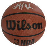 Yang Hansen Signed Basketball COA Proof Autographed Portland Trail Blazers