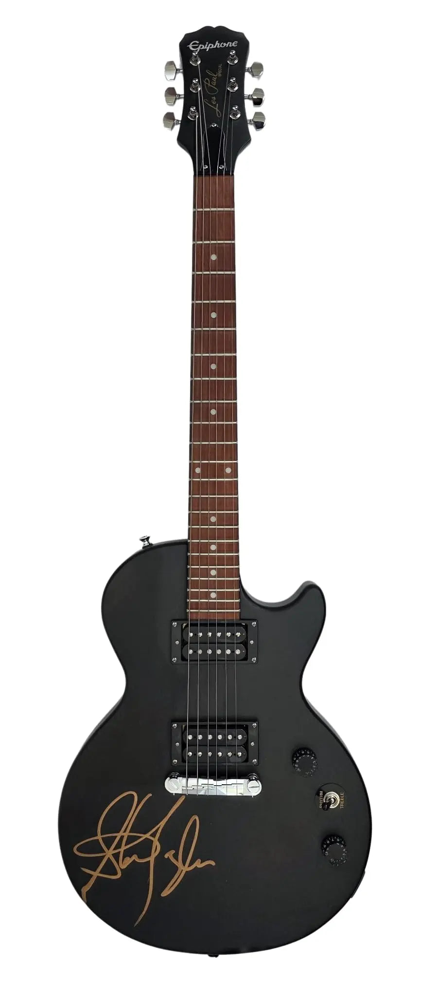 Steven Tyler Signed Les Paul Guitar COA Exact Proof Autographed Aerosmith Singer