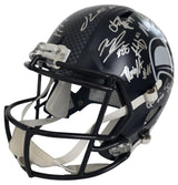 2025 Seahawks Team Signed Full Size Helmet COA Proof Autographed Seattle Seahawks
