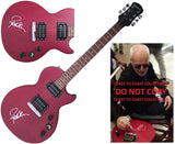 Peter Frampton Signed Les Paul Guitar COA Exact Proof Autographed