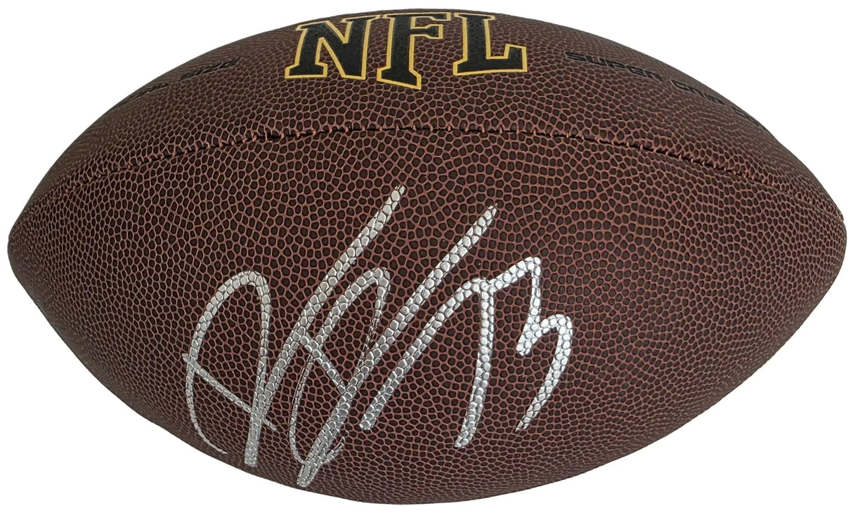 Dion Dawkins Signed Football Proof COA Autographed Buffalo Bills Temple