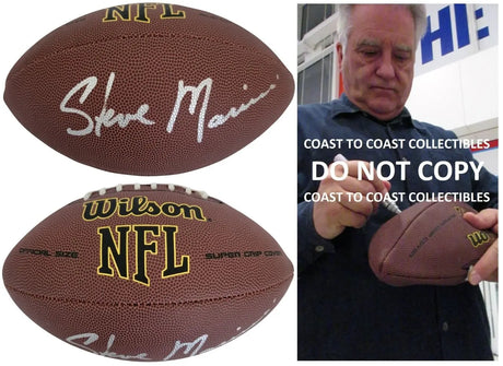 Steve Mariucci Signed Football Proof COA Autographed San Francisco 49ers Cal