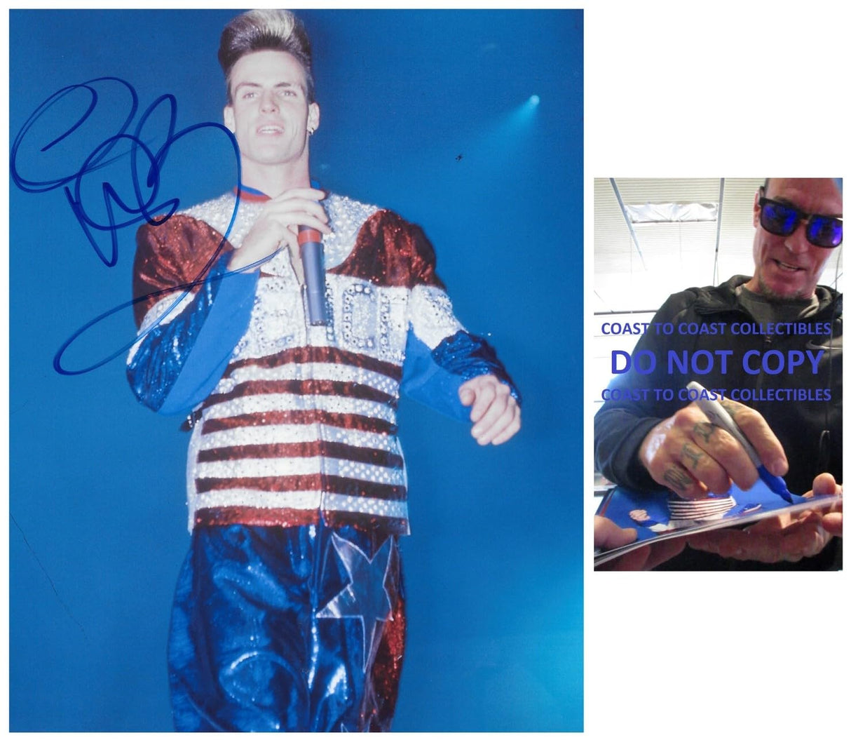 Vanilla Ice Signed 8x10 Photo COA Exact Proof Autographed Ice Ice Baby Rapper STAR.