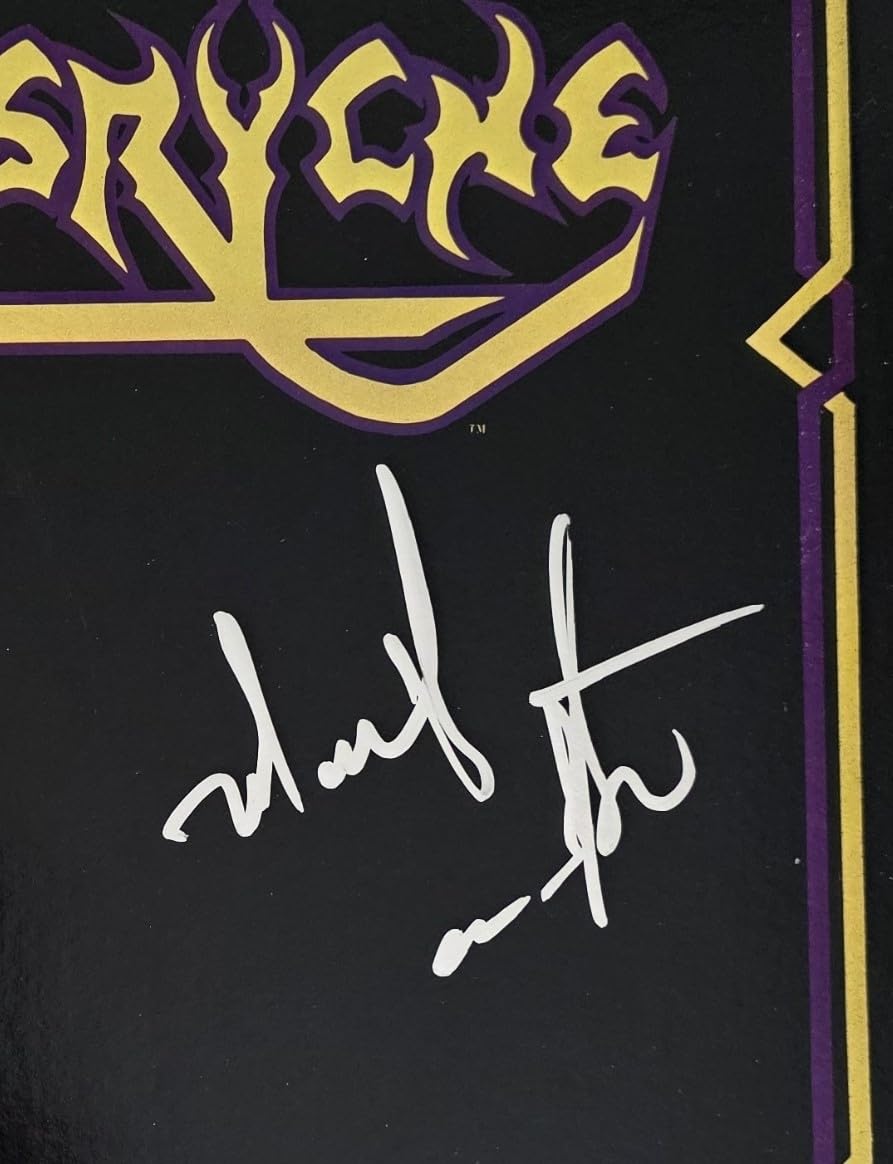 Geoff Tate Signed Queensryche Album COA Proof Autographed Vinyl Record Michael Wilton