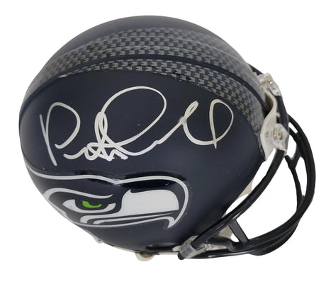 Pete Carroll Signed Seahawks Mini Football Helmet Proof COA. Autographed