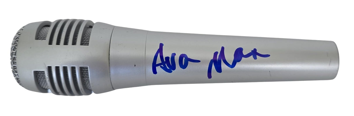 Ava Max Signed Microphone COA Exact Proof Autographed Mic Singer and Songwriter