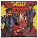 Robert Bell Signed Kool & the Gang Emergency Album COA Proof Autographed Vinyl Record