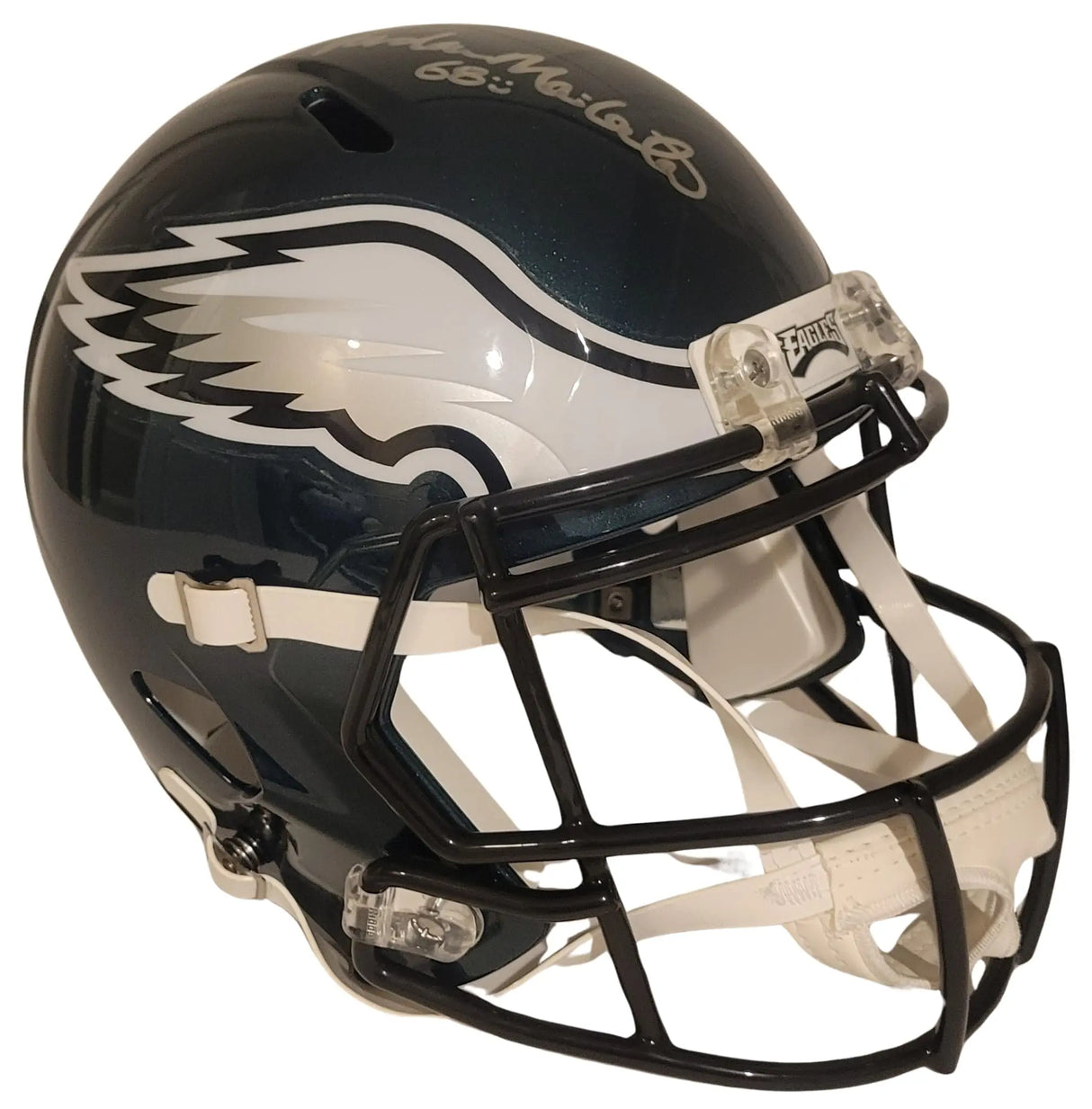 Jordan Mailata Signed Eagles Full Size Helmet COA Proof Autographed