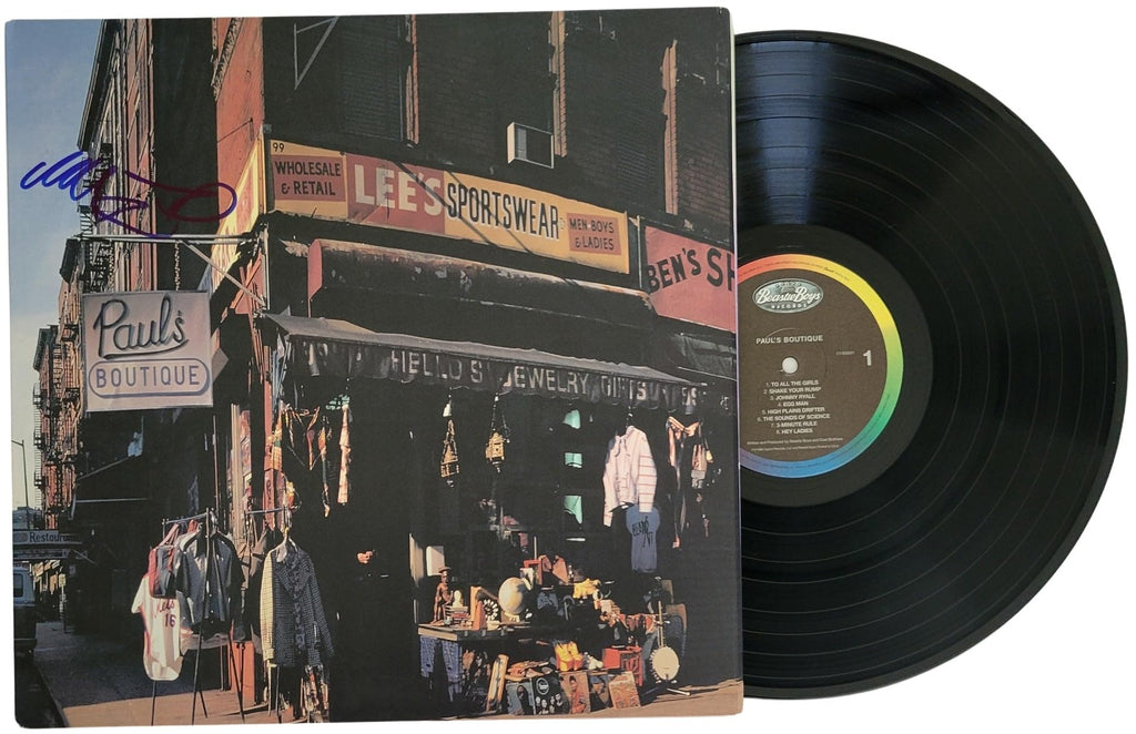 Mike Diamond Signed Beastie Boys Paul's Boutique Album Proof COA Autographed Vinyl Record