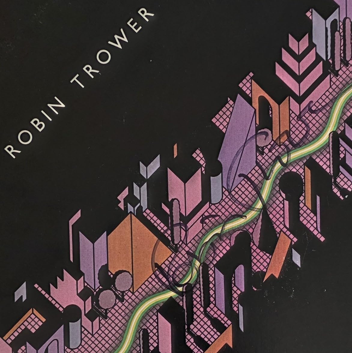 Robin Trower Signed Caravan to Midnight Album COA Proof Autographed Vinyl Record