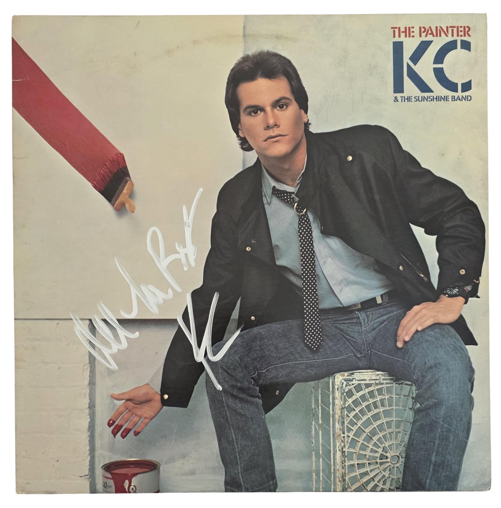 Harry Wayne Casey Signed KC And The Sunshine Band The Painter Album COA Proof Autographed Vinyl Record