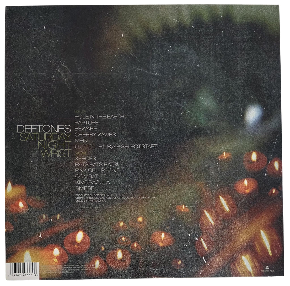 Chino Moreno Signed Saturday Night Wrist Album Proof Autographed Vinyl Record Deftones