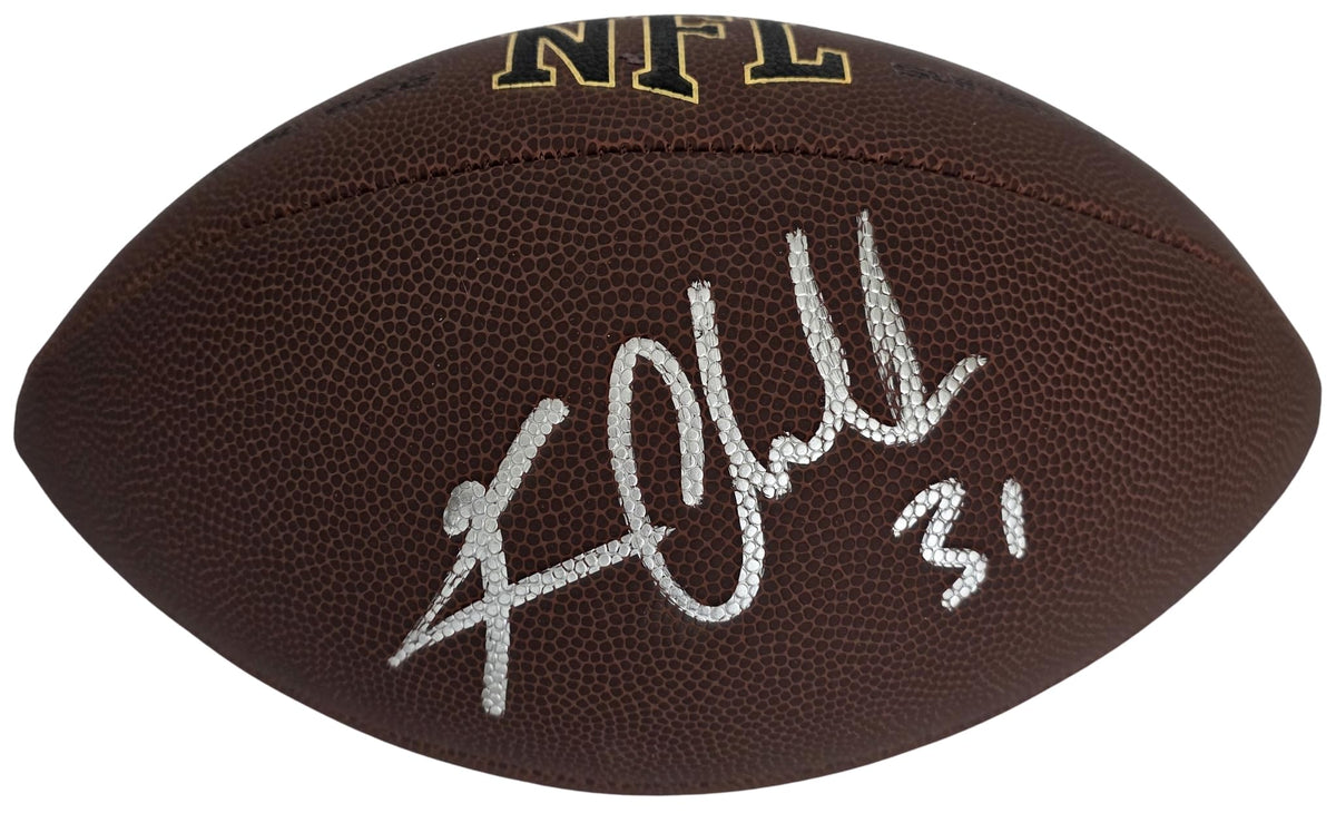 Kam Chancellor Signed Football COA Exact Proof Autographed Seattle Seahawks